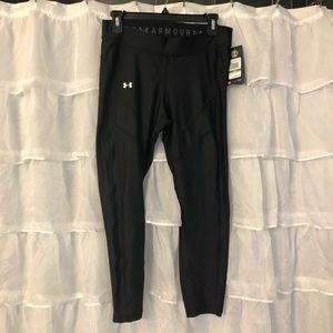 Under Armour Women UA HeatGear Capri Leggings Blk